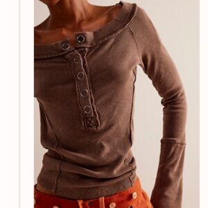 We The Free Free People Own Hand Henley